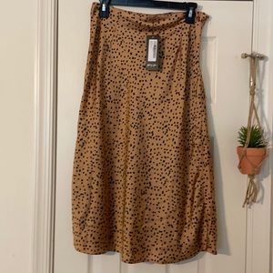 BRAND New** Nasty Gal Satin Skirt